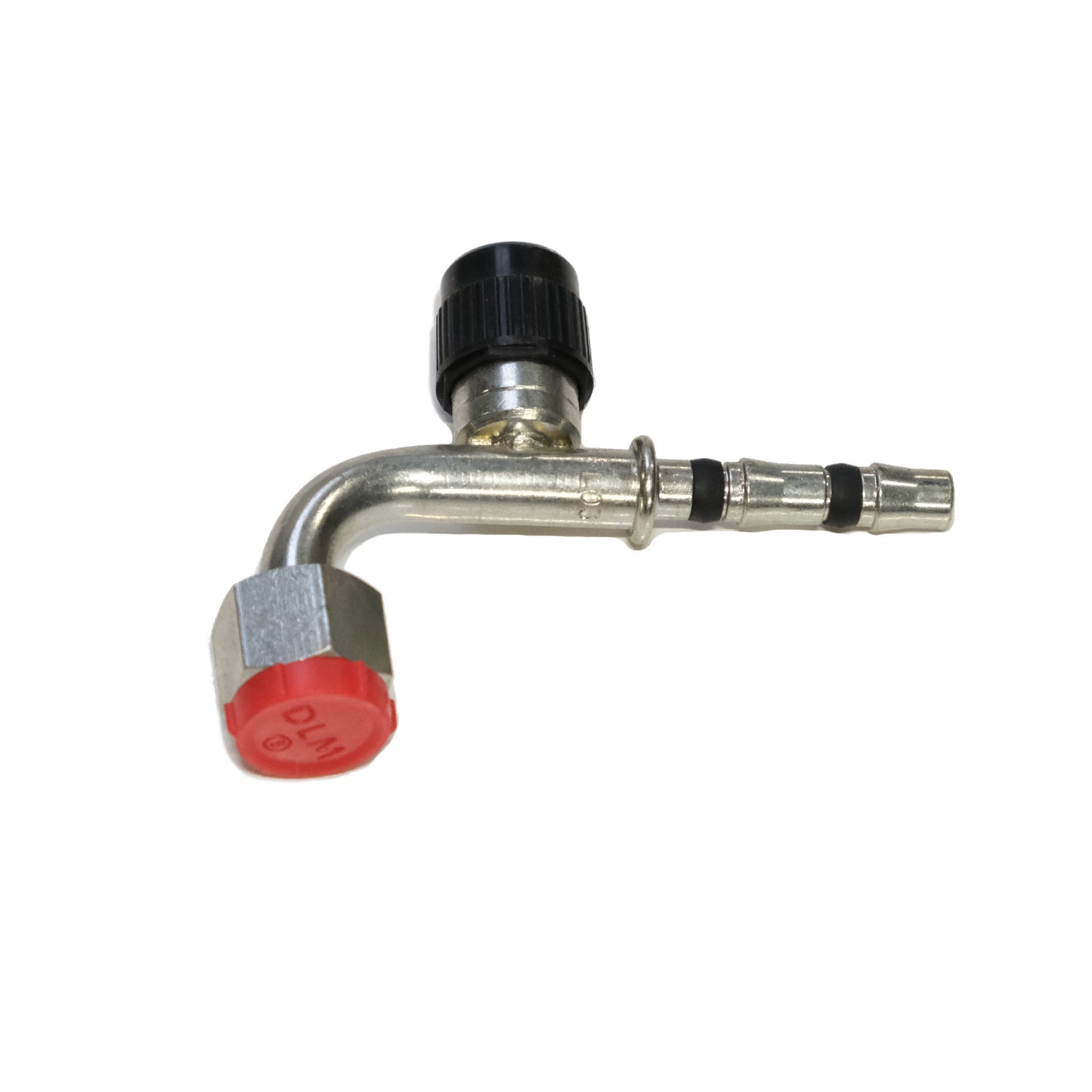 5/16" Fitting 90° 5/8" Gew. mit Füllventil HD